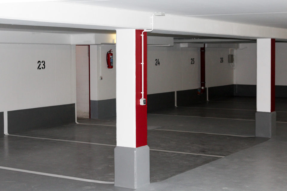 Tiefgaragen Parkgaragen Hallen